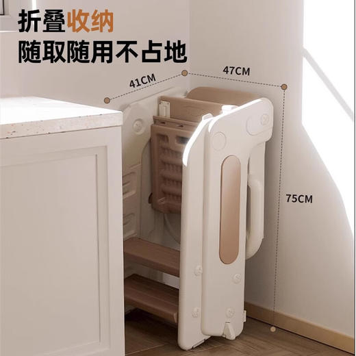 【安全无异味❗️稳固支撑不倾倒】多功能塑料可折叠家用儿童0-6岁婴儿吃饭成长宝宝餐椅带餐盘。jc 商品图2