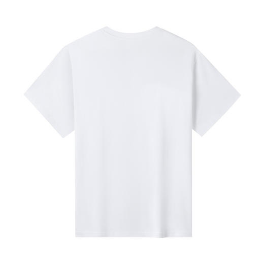 GXG男装【100%棉】26夏季时尚创意日常通勤圆领百搭男式短袖T恤K&C 商品图3