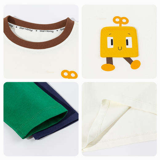 贝贝怡男童长袖T恤ZB1FS003 商品图11