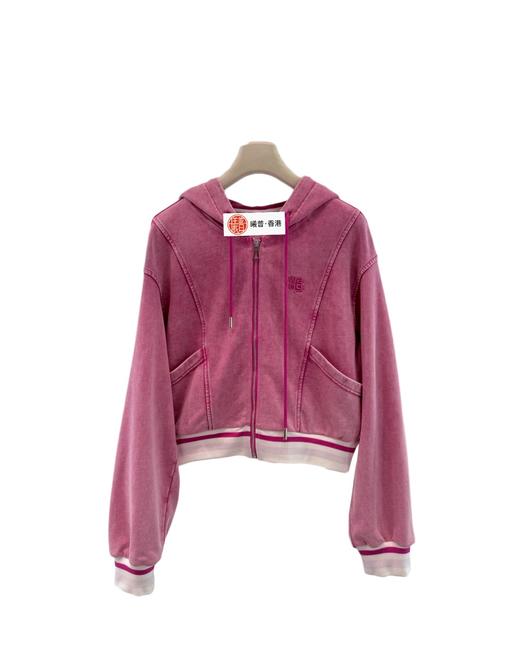 女款刺绣洗水连帽外套 可配套装fe002 商品图0