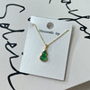 韩版女时尚小葫芦吊坠网红气质锁骨链项链-纪念日百货门店同款167897278 商品缩略图0
