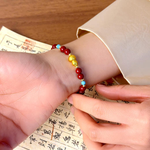 【新年福利 任选规格 买一送一】BAOFANDI宝梵迪2026新年爆款新中式国风百搭朱砂手串合集 商品图4