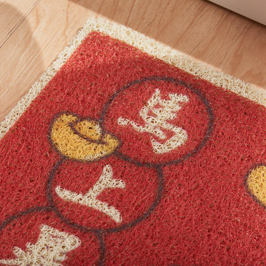 NITORI宜得利家居 家用入户门垫室内室外耐磨卡通地垫新春门垫 商品图8