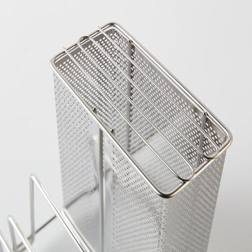 NITORI宜得利家居 厨房置物架收纳架不锈钢砧板架带菜刀架 KY088 商品图3