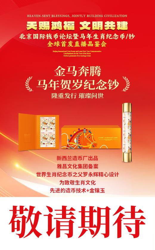 《金马奔腾》马年生肖贺岁纪念银钞 商品图0