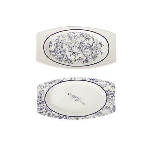 物兮物 欧式中国风系列 绮梦宝境 陶瓷碟 商品图4