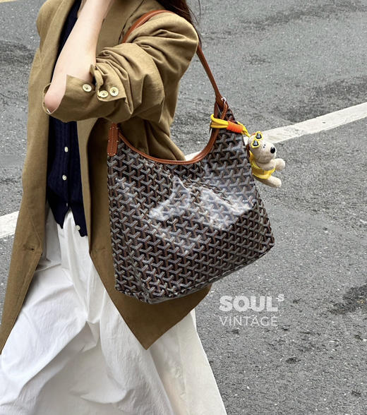 戈雅Bohème Hobo老花满印托特包011902 商品图0