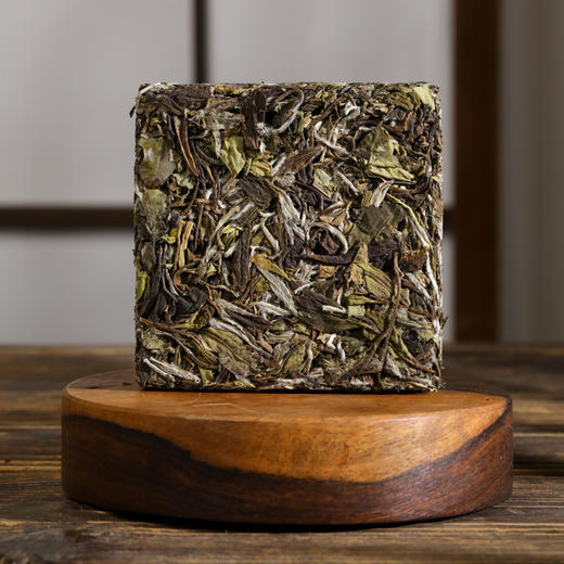 广诚行2019年老枞牡丹茶砖100g（限50砖） 商品图1