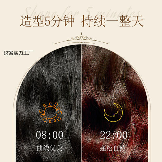 【懒人神器❗️全自动卷发棒】3档精准温控，水性陶瓷釉涂层，一键出卷轻松造型，安全防烫操作简单，全自动电卷棒懒人神器自动卷发持久定型不卡发新年过年QQ 商品图2