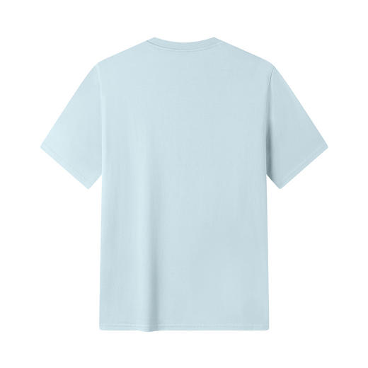 GXG男装【100%棉】26夏季时尚创意日常通勤圆领百搭男式短袖T恤K&C 商品图5