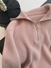 【高品质私服】【IC粉色半拉链套头针织衫】甄选来自高原的珍贵牦牛绒，兼顾温暖与造型感G1646-CC【无标出货 介意慎拍】 商品缩略图11