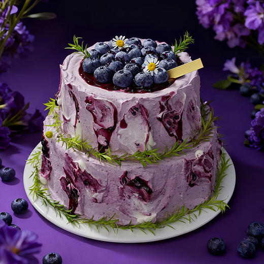 [幽谷.蓝莓秘境]蓝莓酸奶轻乳酪 | 旋木烘焙 商品图6