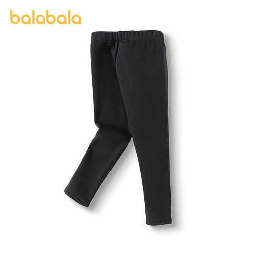 巴拉巴拉童装儿童打底裤女童春秋装加绒长裤萌趣可爱绣花裤子百搭 商品图2