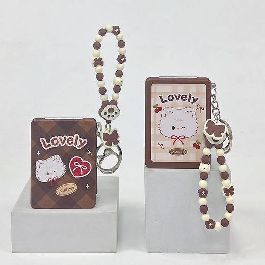 美拉德萌猫挂饰镜便携镜-纪念日百货门店同款169643095 商品图2