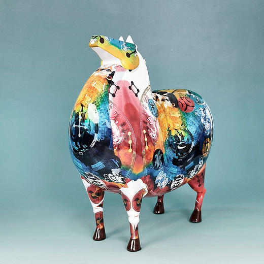 唐富贵五行马摆件 商品图1