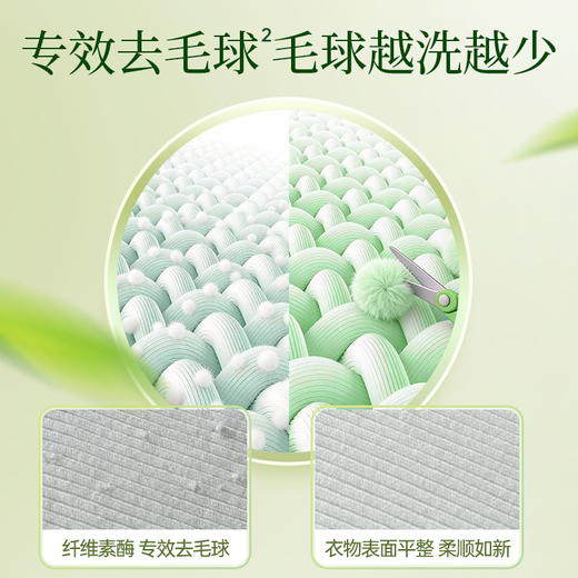 【新品上新✨】『护衣柔顺剂1kg*1瓶』告别静电 云感柔软 去毛球 商品图3