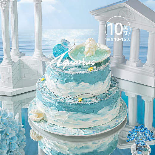 【水瓶座·海洋之心】0卡糖奶油蛋糕 | FALANC CAKE 商品图7