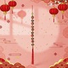 新年春节装饰挂件教室布置红果圆福中国结醒狮挂饰 商品缩略图3