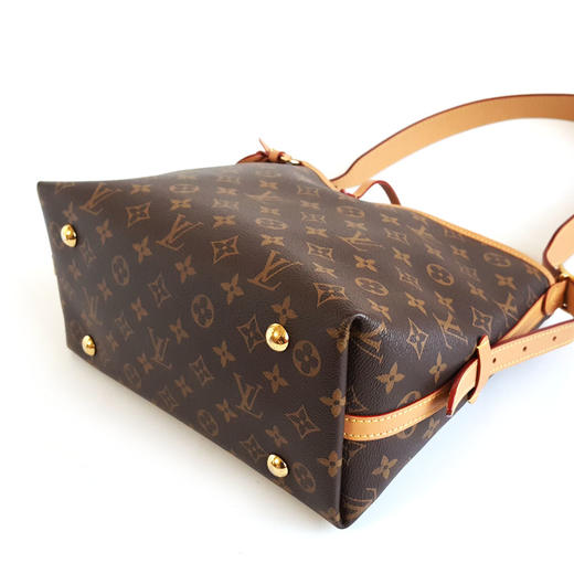 【95新】LV路易威登M46203小号棕色老花Carryall单肩斜挎包女士 190126AK03 商品图8