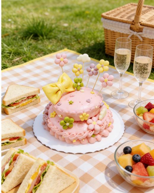 仅限西安市三环内派送【非遗美食丨 慕百滋中式蛋糕】甄选优质小麦，手工发酵制作，款式精致多样，生日、庆功宴、纪念日等多场景适用，中式蛋糕系列需提前3天预定，下单后不支持退款~ 商品图4