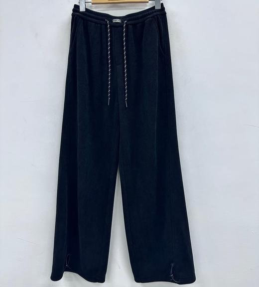 NC松紧腰灯芯绒阔腿裤50907（黑）冬季954010550321 商品图1