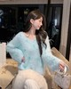 张心子【蓝色雪山】秋冬氛围感仙气马海毛毛衣 U2511117 商品缩略图5
