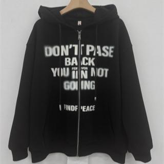 NC加绒连帽抽绳卫衣式外套51116（黑）冬季954012060321 商品图1