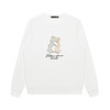 GXG男装【100%棉】26春季卡通刺绣小熊男女同款慵懒风圆领卫衣K&C 商品缩略图2