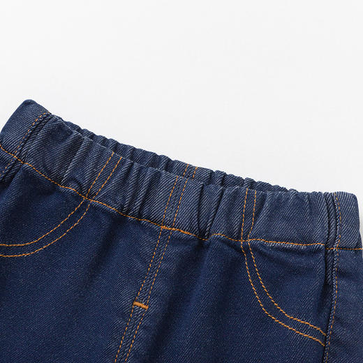 巴拉巴拉童装宝宝裤子婴儿长裤女童喇叭裤花边裤脚加绒温暖舒适潮 商品图3