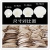 50片 烧烤扇贝壳饭店家用用白色空壳烧烤蒜蓉粉丝贝（自然产品不完美） 商品缩略图5