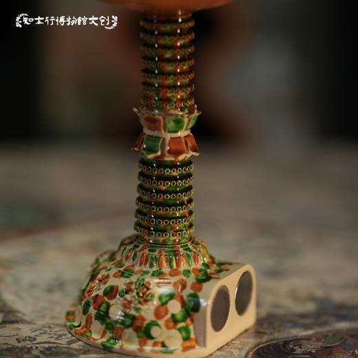 河南洛阳唐三彩灯发光冰箱贴立体磁吸树脂博物馆文创旅游纪念品 商品图2