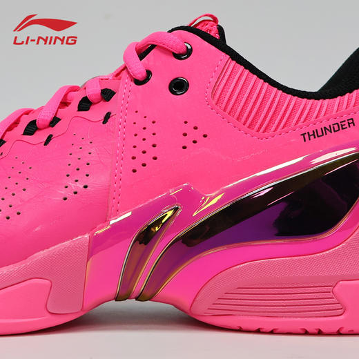 2026年新款李宁羽毛球鞋雷霆2PRO稳定保护系列男女同款高回弹运动鞋AYAW001 商品图2