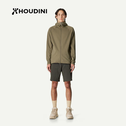 HOUDINI胡丁尼 高阶魔术大师 亚洲版首发上市 25秋冬新男连帽抓绒衣外套 830019 商品图4