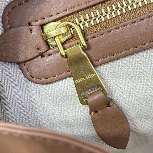 缪缪 新品拼接公文包 小/大号 （LZ） 商品图6