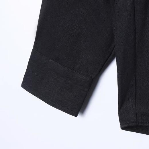 9219SDSA男士秋冬新款痞帅男装休闲时尚纽扣立领长袖衬衫百搭纯色衬衣 商品图3