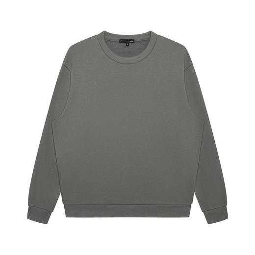 GXG男装春季简约纯色男士圆领加绒卫衣K&C 商品图2