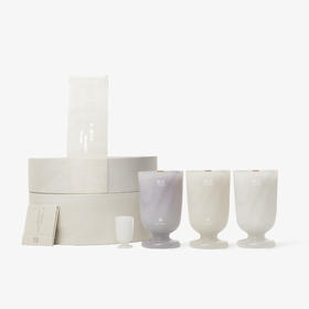 月光杯香薰蜡烛—松月隐 | 三支装礼盒