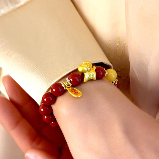 【新年福利 任选规格 买一送一】BAOFANDI宝梵迪2026新年爆款新中式国风百搭朱砂手串合集 商品图8