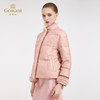 Gowani/乔万尼女款冬季新款国风短款白鸭绒羽绒服EZ4T193 商品缩略图1