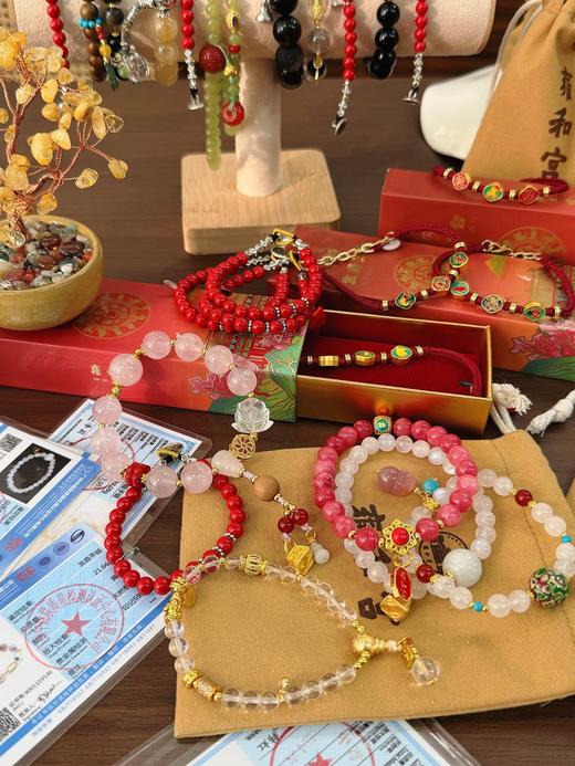 一店k 26ss蕞新雍📿集合！把“打工人生存buff”焊手上了！老祖宗的审美确实很頂！真的很难不爱这份中式美学！手串发财树摆件系列 商品图12