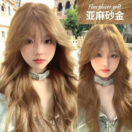 【买一送一❗️植萃染护染发膏】符合国标[国妆特字认证]，色彩饱和固色持久，染出光泽感秀发，天然染发膏自己在家染发剂女男士专用无刺激QQ 商品图1