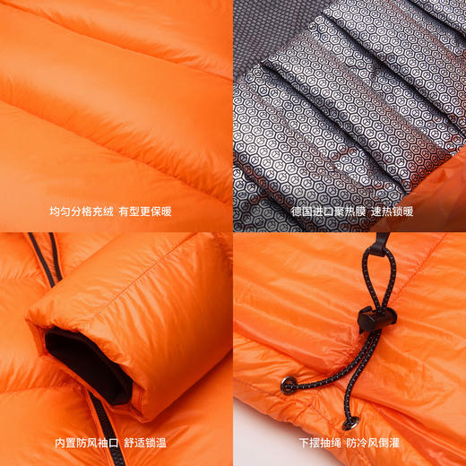 +【乐粉专属】[700FP云暖]思凯乐鹅绒短款羽绒服男女加厚冬季2026超好看年轻款F6126D27 商品图3