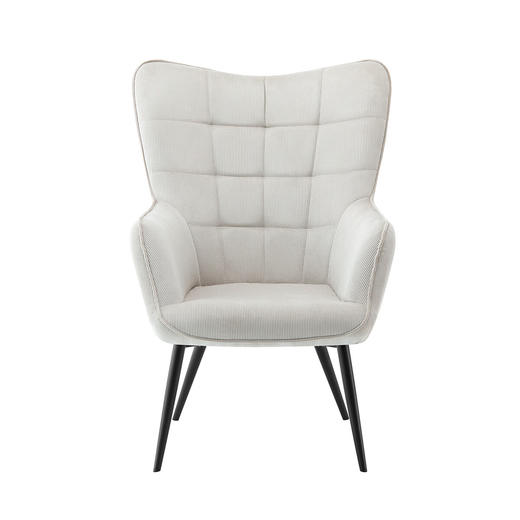 【家具】客厅单人休闲椅套装带脚凳 YM02 商品图2