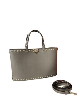 ROCKSTUD 粒面皮革手袋斜挎包hu023