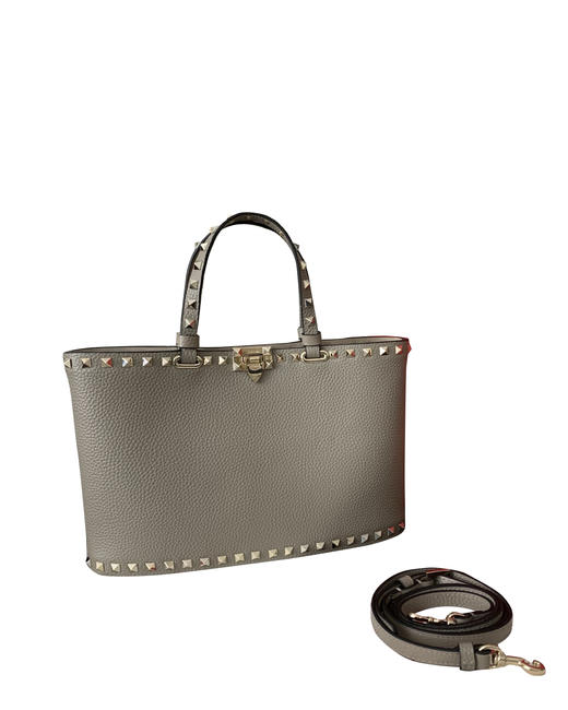 ROCKSTUD 粒面皮革手袋斜挎包hu023 商品图0