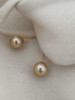 【新年优惠特价】缅甸TASAKI金珠素钉·18k金镶嵌海水耳针 商品缩略图7