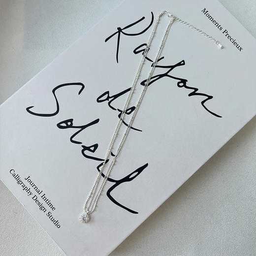 高级感浪漫项链法式 -纪念日百货门店同款163893641 商品图2