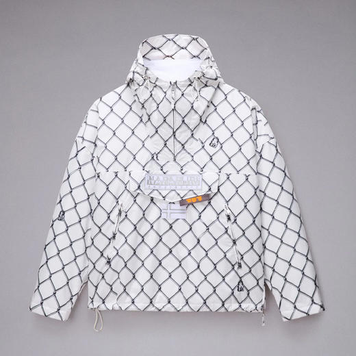 Napapijri 男士字母徽标贴片连帽卫衣 格子 NP0A8AROFC31 商品图0