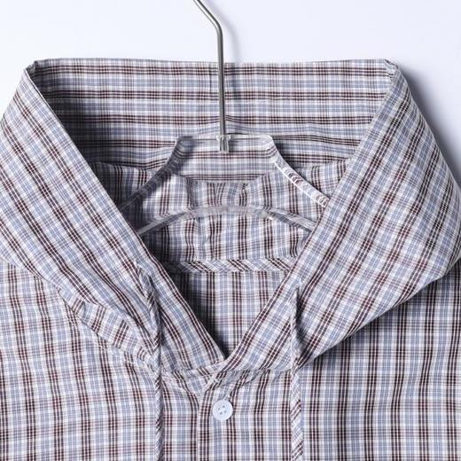 B8031SDSA男士秋冬新款痞帅男装美式复古格子连帽长袖衬衫百搭开衫衬衣 商品图2