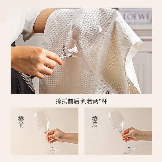 摩登主妇抹布洗碗布厨房专用不易沾油掉毛刷碗擦玻璃红酒杯清洁布 商品图2